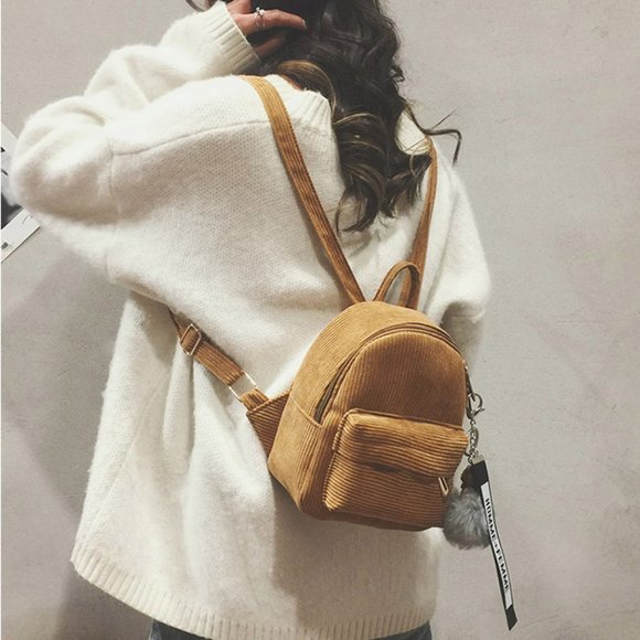 FEMALE MINI LIGHT GRAY BACKPACK - Picture 3 of 16